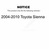 Top Quality Front Rght Lower Suspension Control Arm Ball Joint Assembly For 2004-2010 Toyota Sienna 72-CK620713